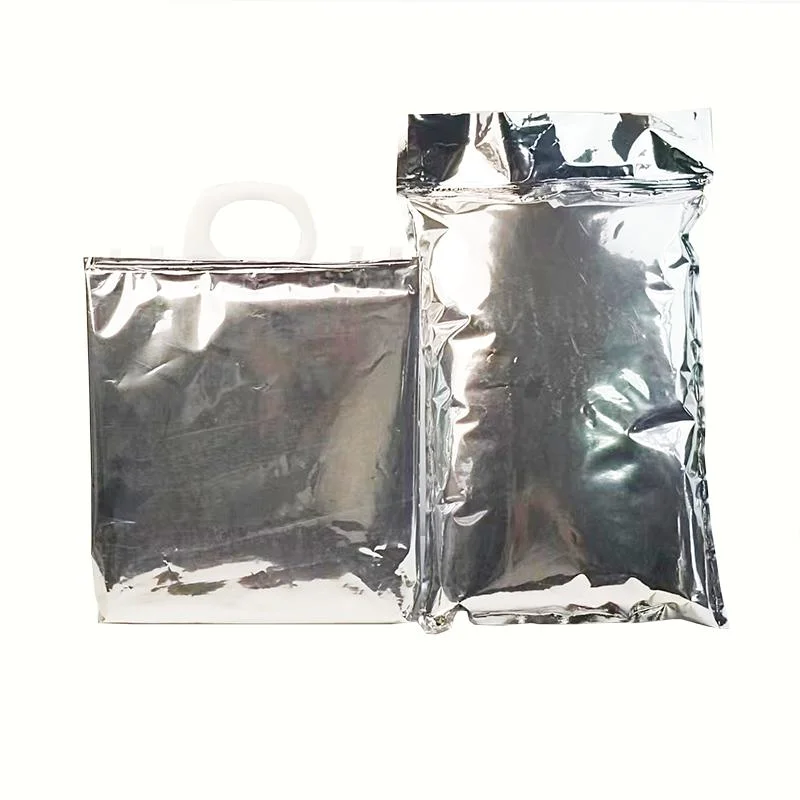 Bolsa de aislamiento térmico de aluminio ecológica bolsa de refrigerador de picnic impermeable Bolsas de vino térmico aisladas