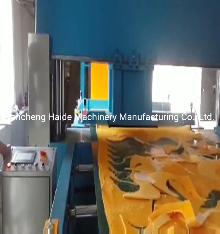 Xcll3 Hydraulic Movable Head Die Cutting Machine for Abrasive Paper