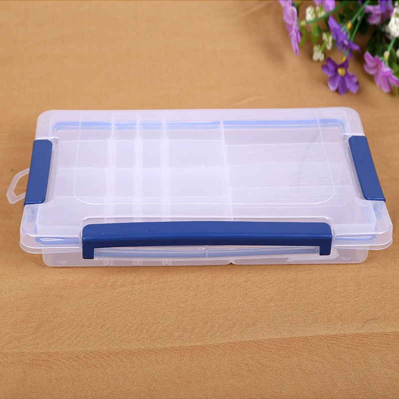 Clear Bead Storage Container Earrings Storage Organizer with Adjustable Dividers 20 Grids