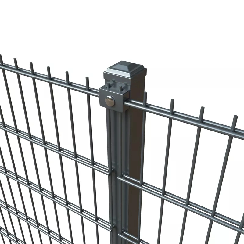 Double 2D Fence Horizontal Wire Mesh 2D Fence Supply Galvanized and PVC Coated 868/656 Steel Fence Panels