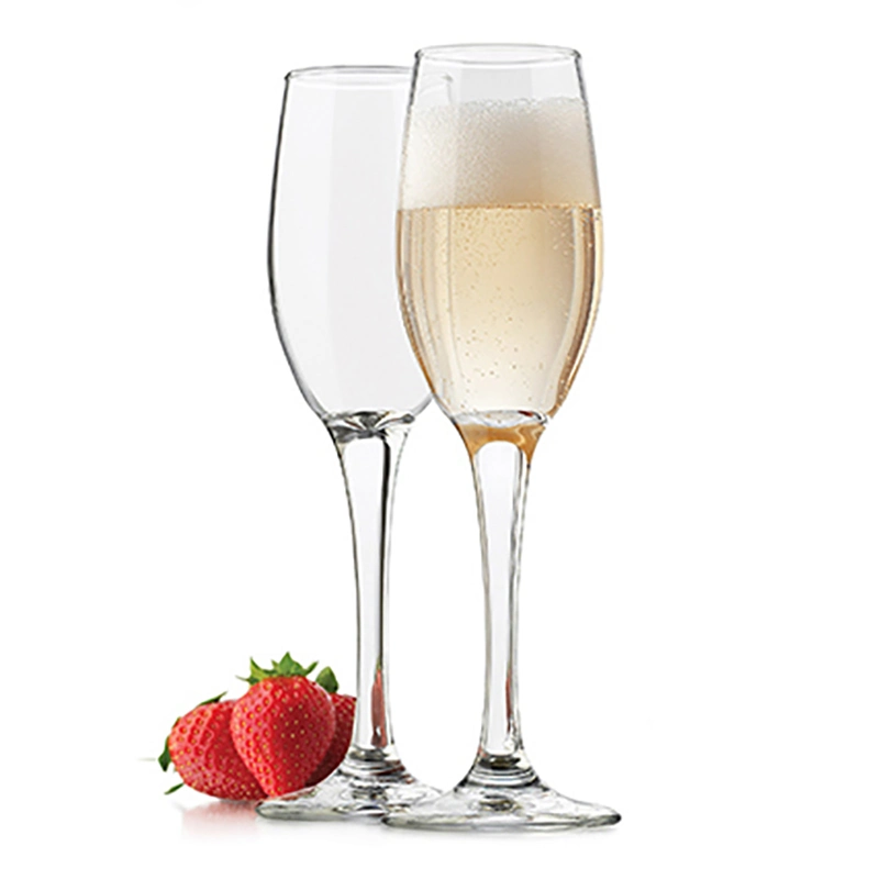 Hot Sale Glassware Flutes Glass Champagne Glass for Wedding and Banquet