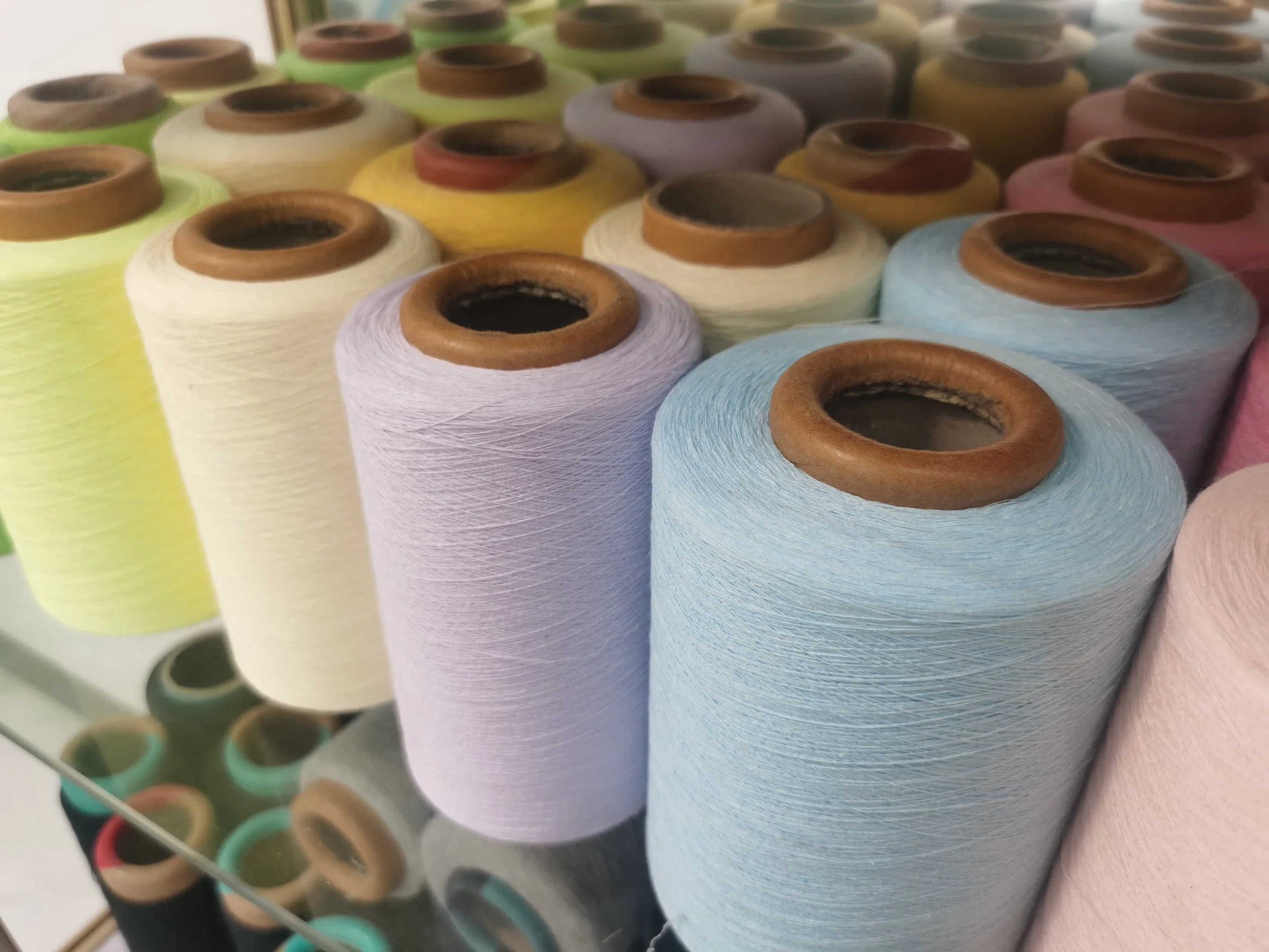 OE Cotton Polyester Yarn for Weaving