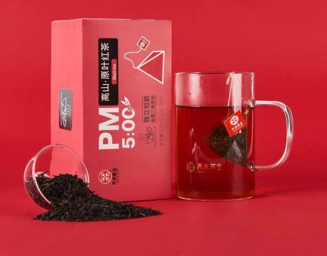 أسعار المصنع خصم مبيعات حقائب الشاي المصنوعة في الصين شاي أسود عضوي