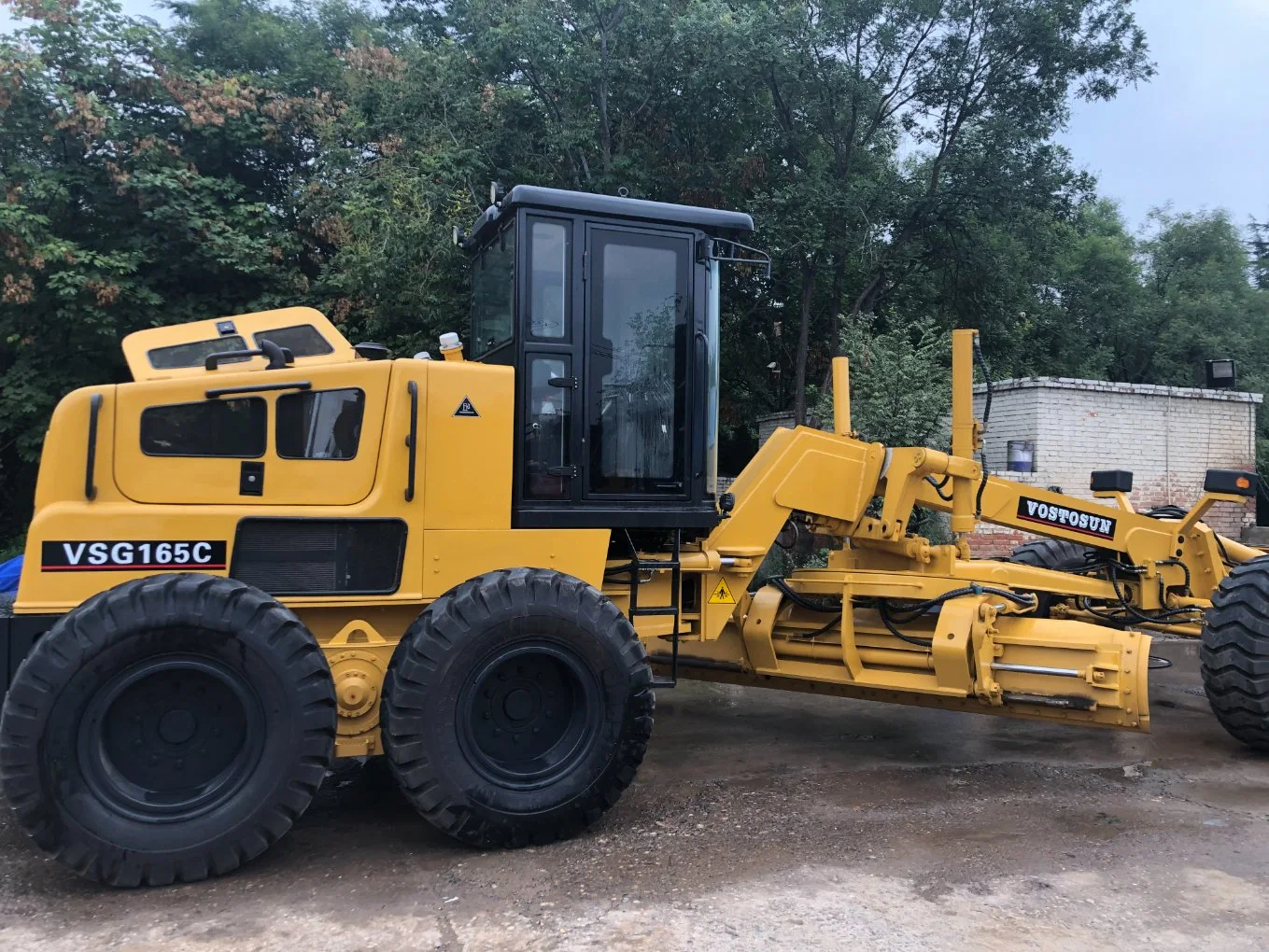 Road Construction Equipment 17 Ton 190 Power Mini Motor Grader