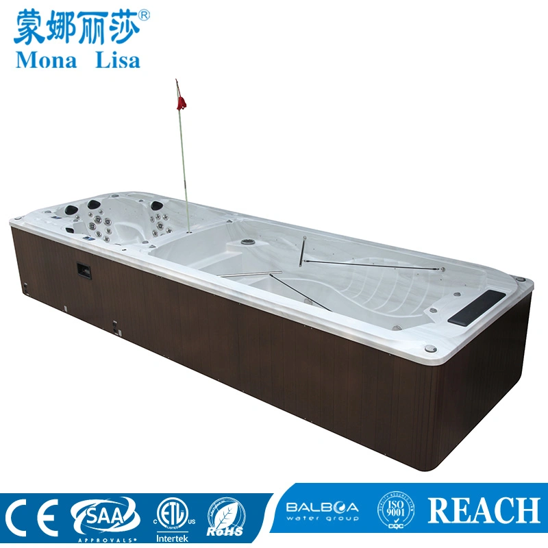 6.8 Meter Multi-Functional Acrylic Outdoor Swim SPA Hot Tub (M-3373)