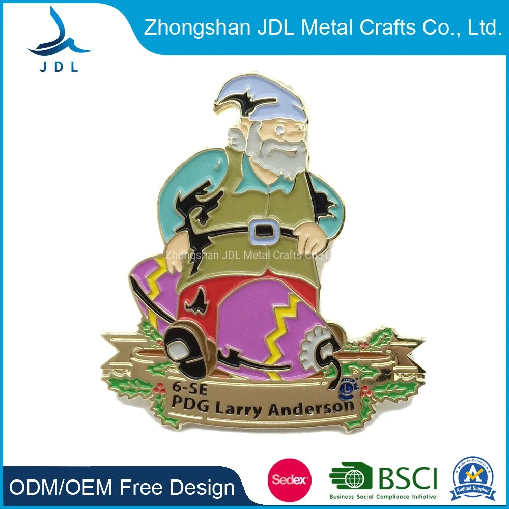 Factory Wholesale/Supplier Metal LED Hot Sale Federation Lapel Pin/Badge (395)