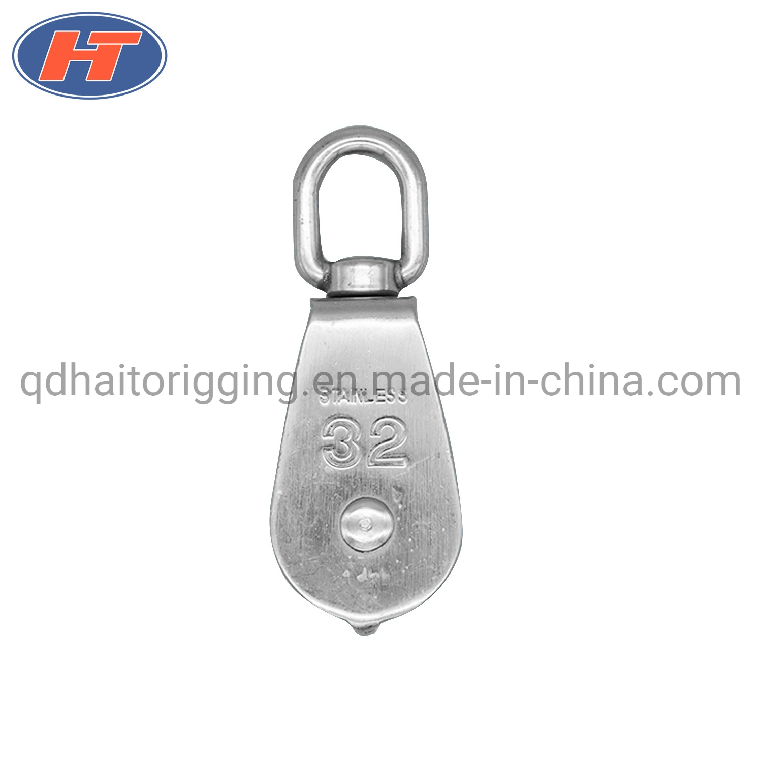 High quality/High cost performance Stainless Steel Snatch Block Pulley with Double Wheels or Single Wheel