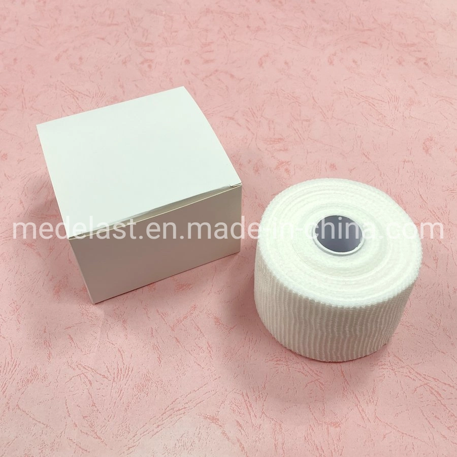 White Cohesive Conforming Bandage Elastic Self-Adhesive PBT Bandage