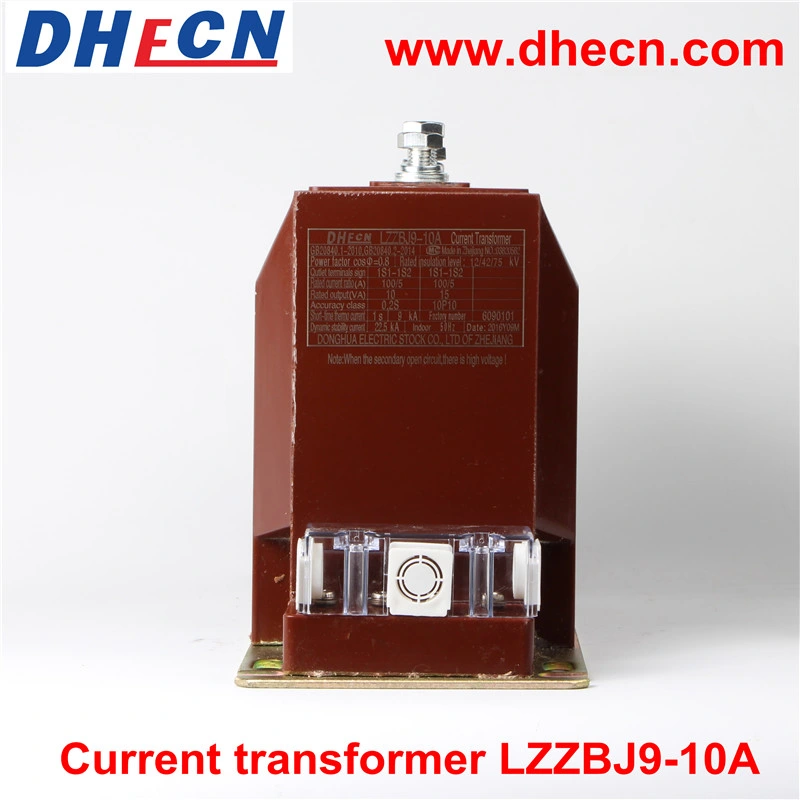 11kv CT Ampere Measuring Instrument Current Transformer Ratio 150/5/5A Accuracy Class 0.5 10p10 Lzzbj9-10A