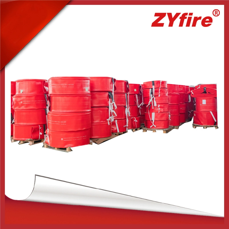 Zyfire Oilfield High Abrasion Resistance Frac TPU Lay Flat Hose with Large Hose Reel