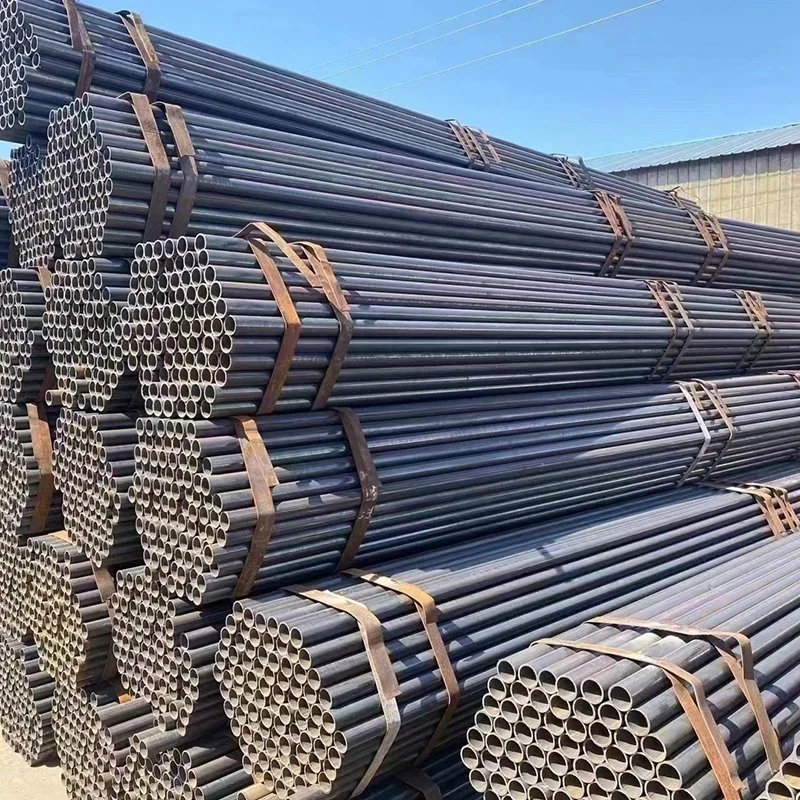 ASTM Q235B A36 Schedule 40 Construction 14 20 24 30 Inch Black Round Tube Reasonable Seamless Carbon Steel Pipe