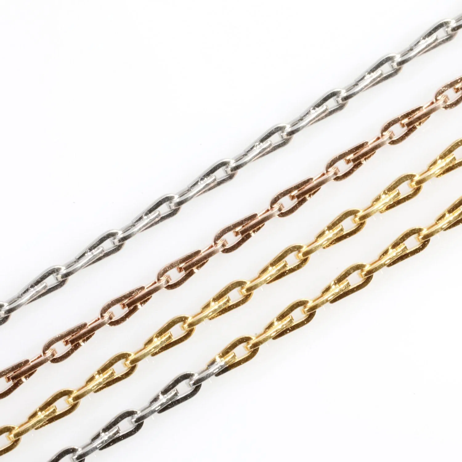 Costume Jewelry Gold Necklace Bali Chain for Fashion Decoration Gift Glasses Design