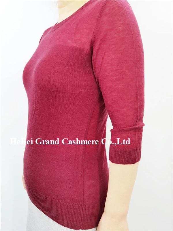 Cashmere Worsted Sweater Pullover