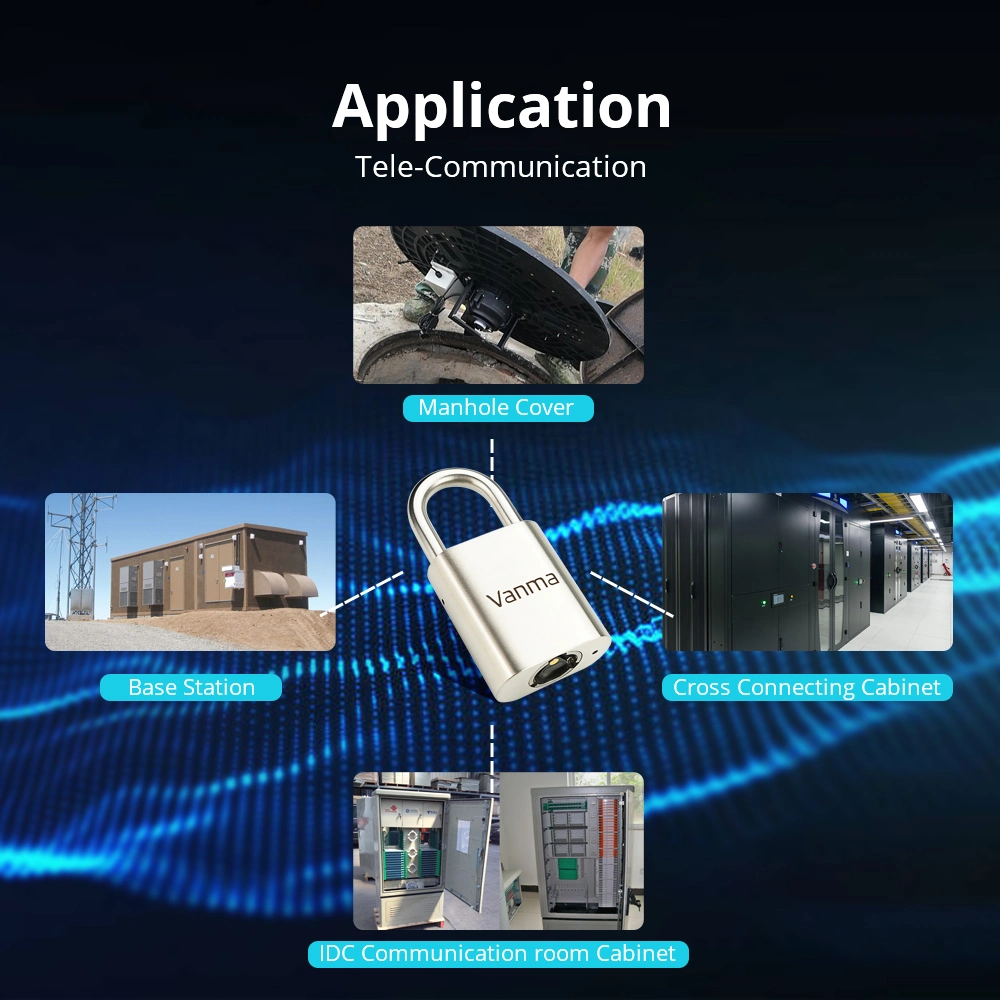 Padlock with Access Control Software to Manage Lock Authorization & Unlocking Time