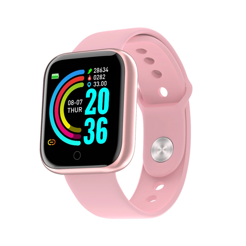 Y68 recordatorio de llamada de medición de velocidad Smart Sport Watch