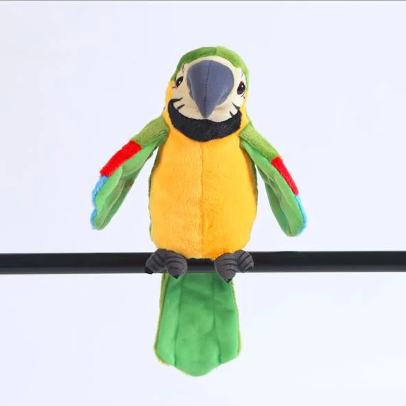 Wholesale/Supplier Cute Plush Stuffed Animal Birds Stuff Parrot Toys Animals