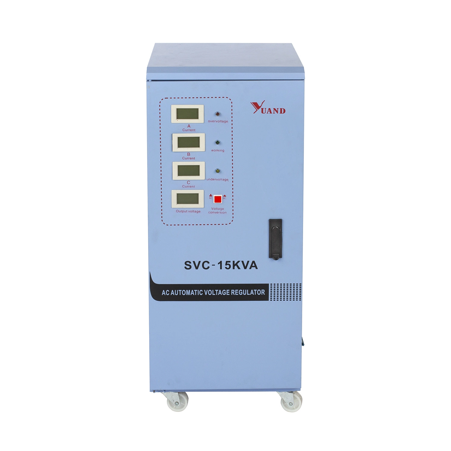 Electrical Automatic Voltage Stabilizer Voltage Regulator SVC AVR Servo Motor 380V SVC-15kVA