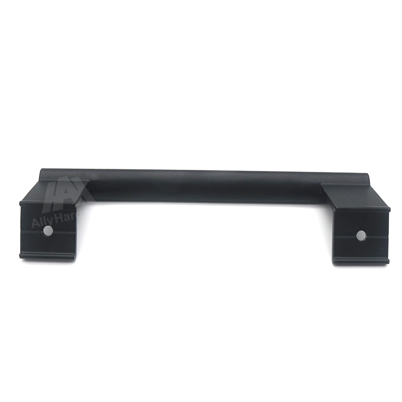 Original Supplier Open Aluminium Window Handle Accessories Oxidation Treatment Zinc Alloy Door Black Pull