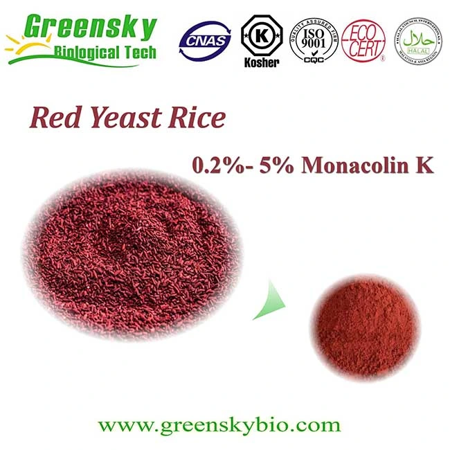Extrato de arroz de levedura Vermelha Organtic