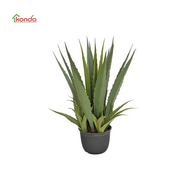 Las plantas de agave Artificial vivos Wholesales plantar árboles artificiales plantas en macetas Decoracion