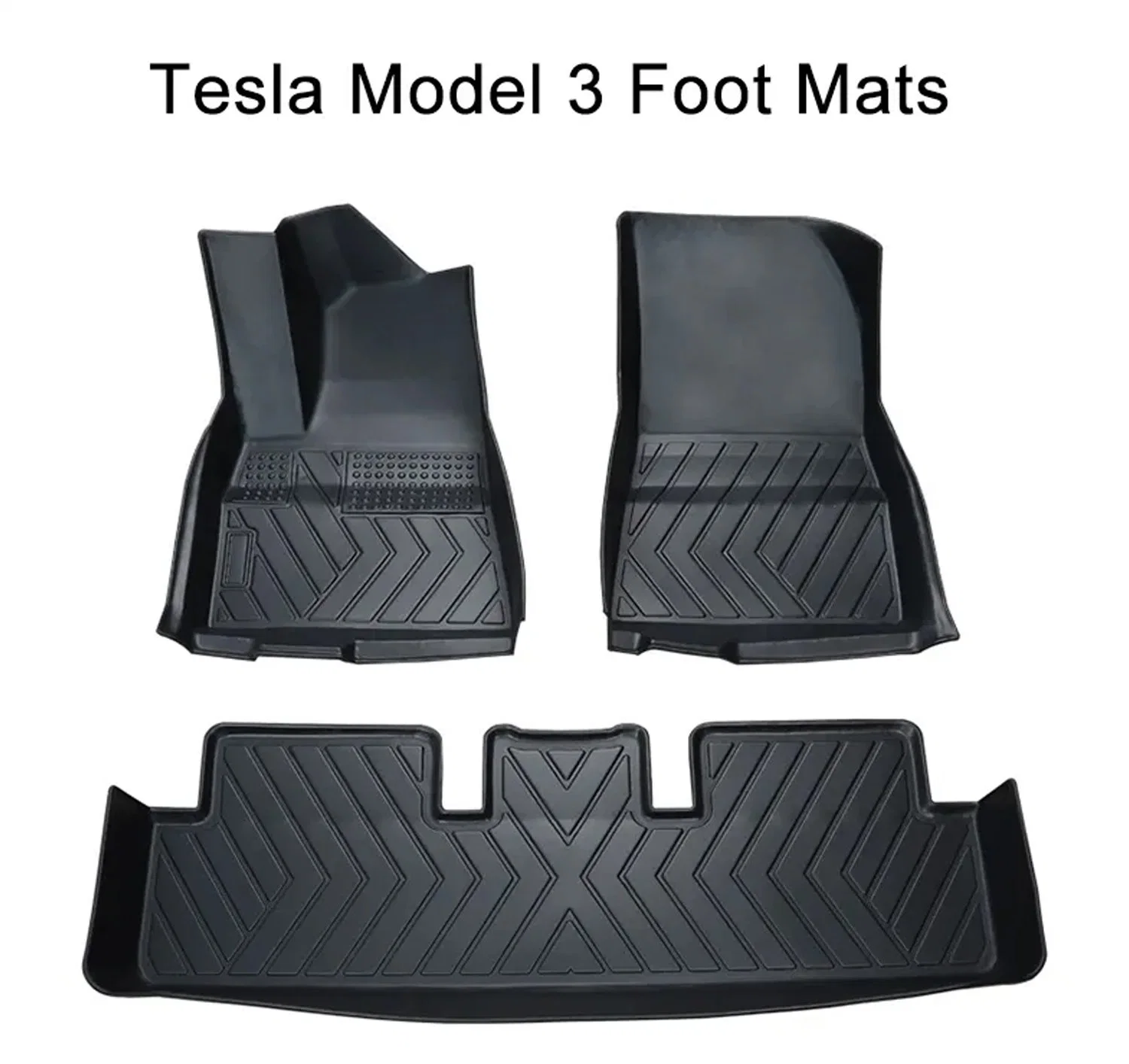 Alfombra impermeable de alta calidad para el suelo de automóviles para Tesla