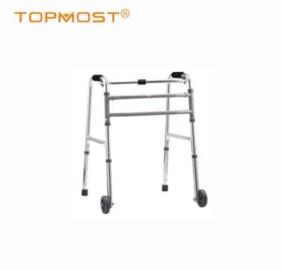 Lightweight Aluminium Two-Button Standing Frame Folding Walking