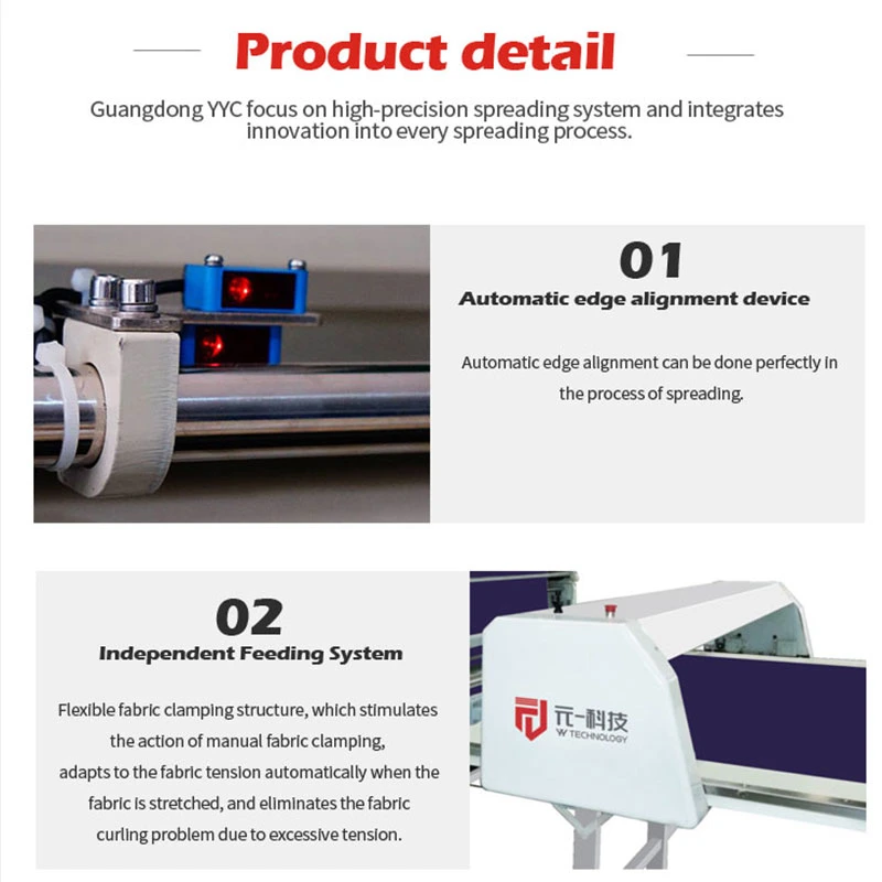 Yyc Original Factory Specific Automatic High Weight Fabric Layering Spreading Machine Machines for Sofa