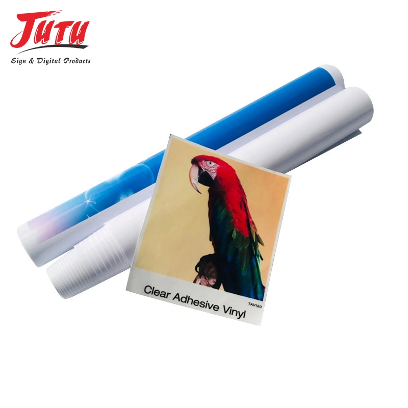 Jutu Car Wrap Sticker Premium Printing Effect Advertising Material with Good Weather Fastness