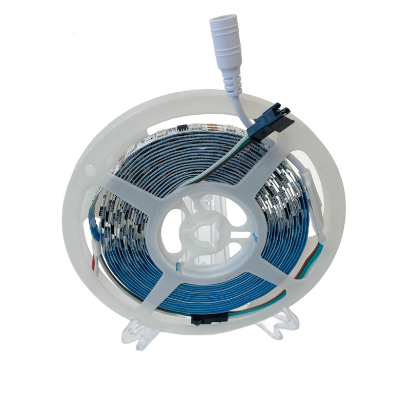 Светодиодный светильник с гибкой светодиодной полосой RGB 10 Вт SMD5050, водонепроницаемый, 60 светодиодов/M.
