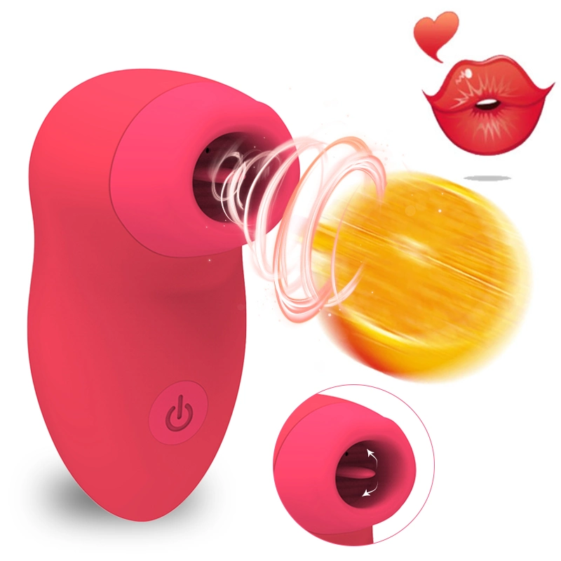 Clítoris chupar rosa sexo femenino Tienda de juguetes Control remoto inalámbrico Silicona vagina flexible G MasPager punto fuerte Vibrating Vibrator Calefacción