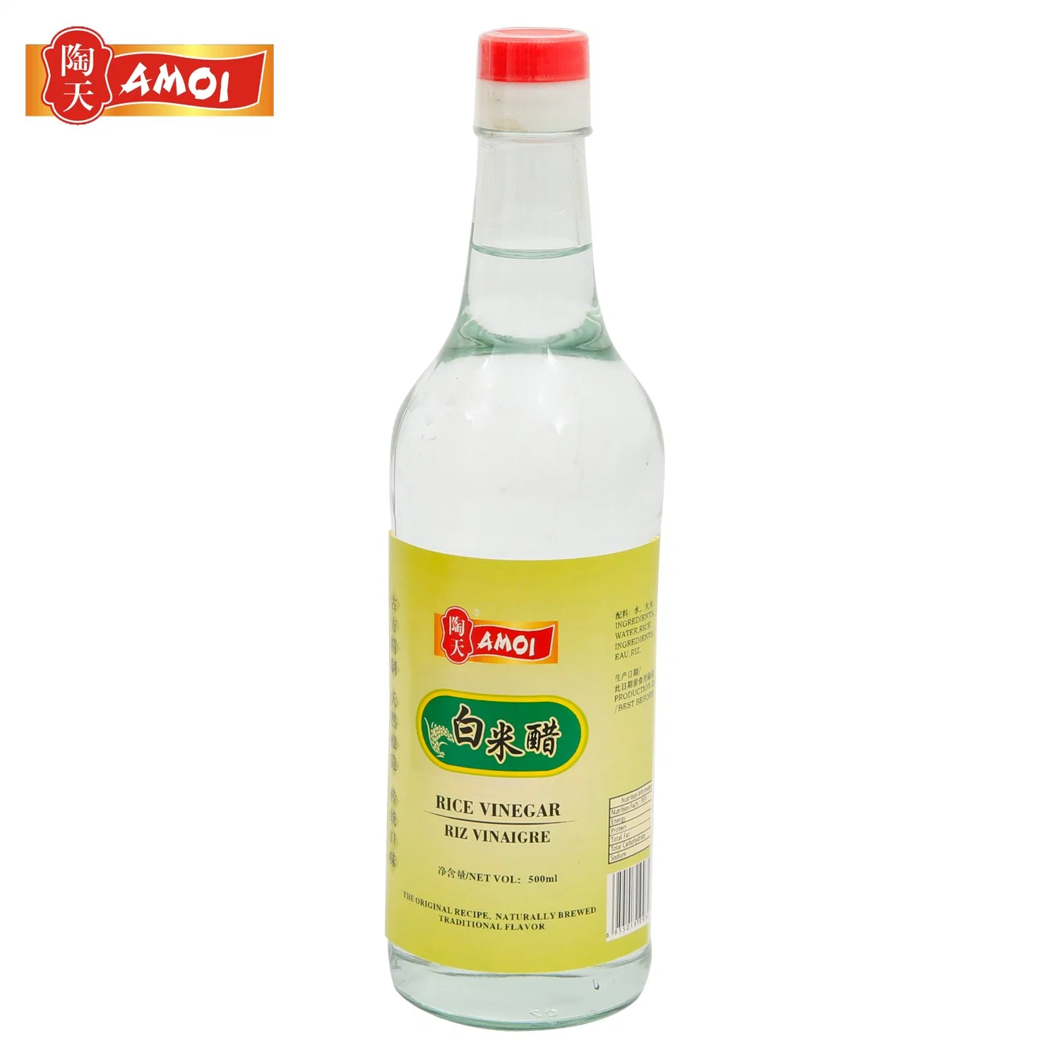 Premium Rice Vinegar 500ml with Natural Fermented with Health Materials for Good Cooking