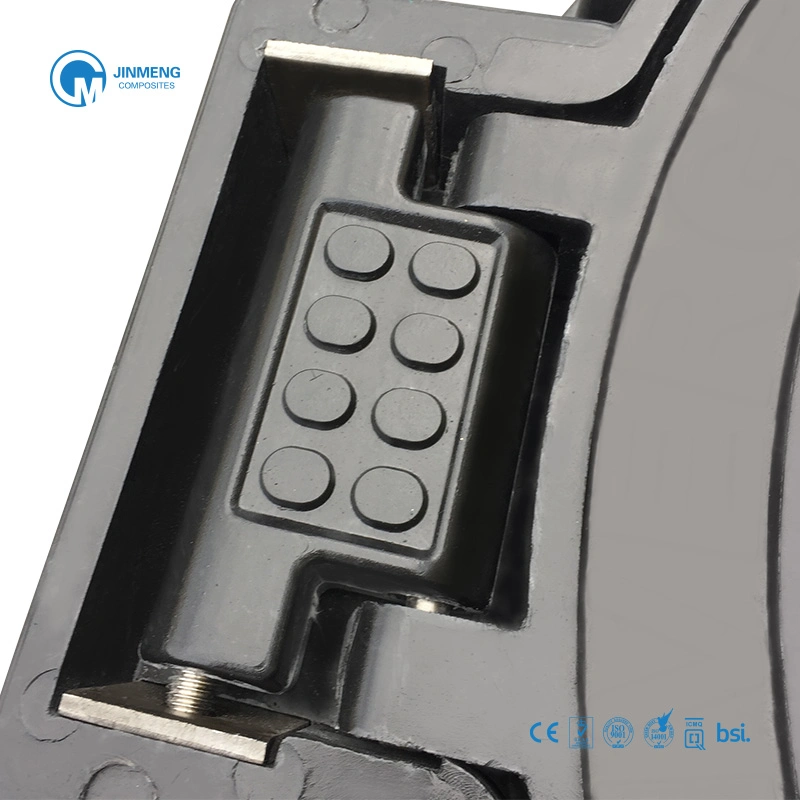 Hinged Manhole Cover D400 BS En124 Plastic Hatch Cover Hinged Manhole Cover