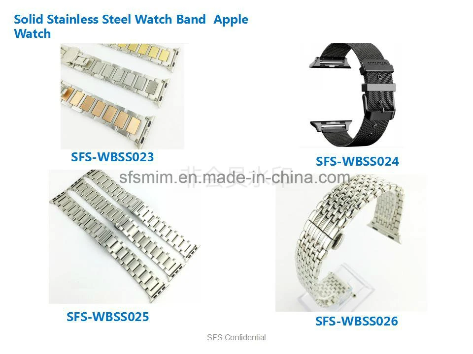 Solid Stainless Steel Watch Band Sfs-Wbss011