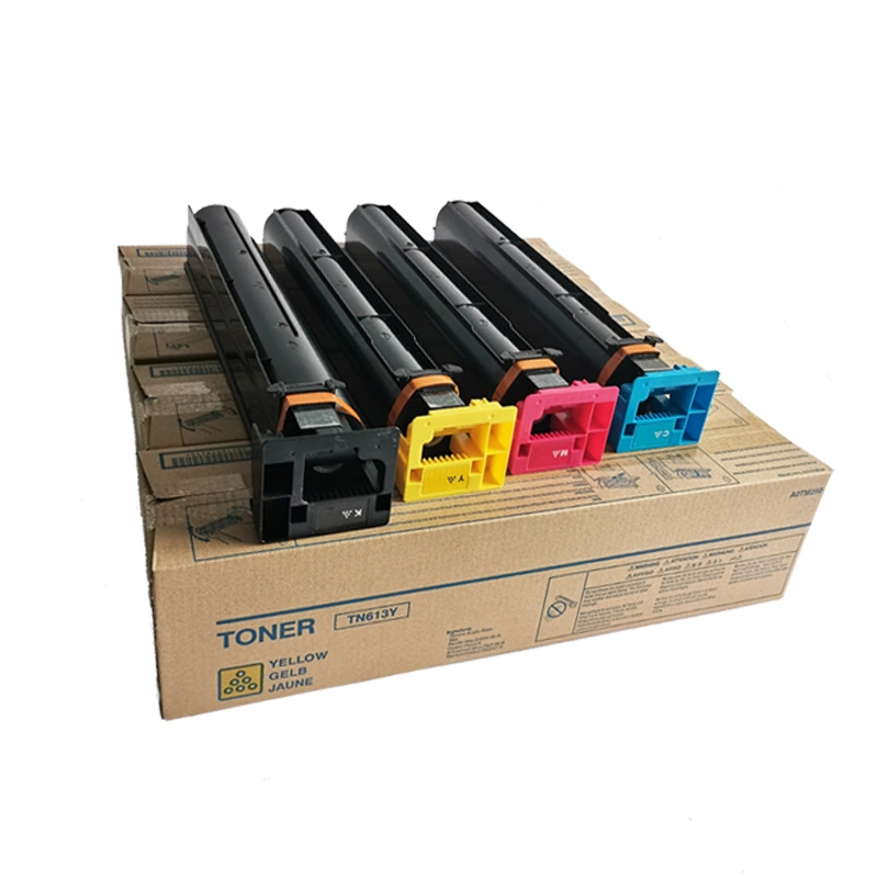 Compatible Tn712 Black Toner Cartridges for Konica Minolta Bizhub 654e 754e 654 754 with Toner Packing Box 750g/950g