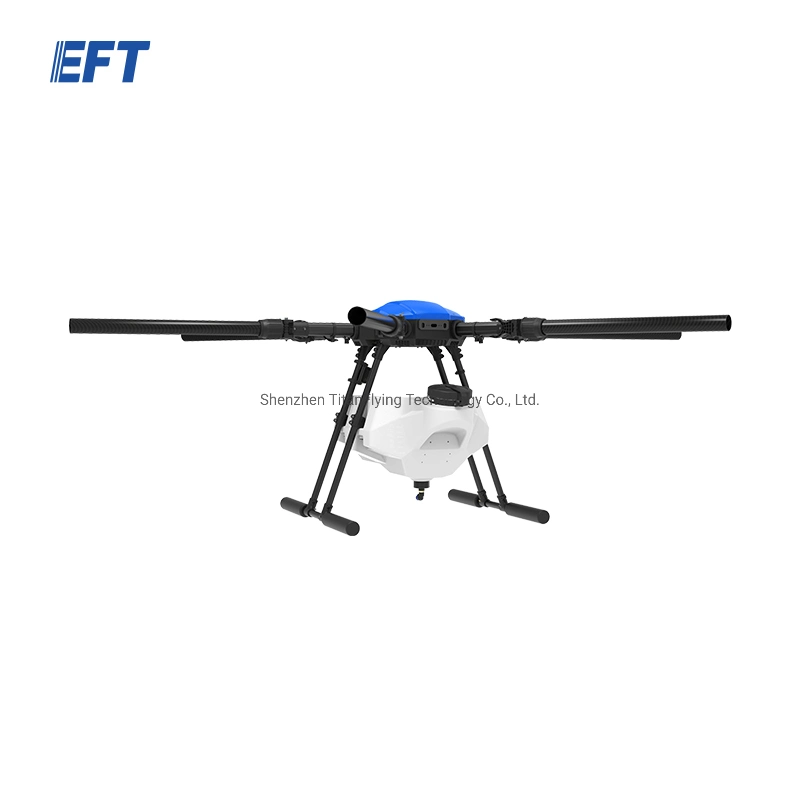 New Eft E420p 4-Axis 20L/20kg Agricultural Spraying Drone Frame 1462mm Wheelbase Multi-Rotor Large Load X9 Plus 14s 22000mAh