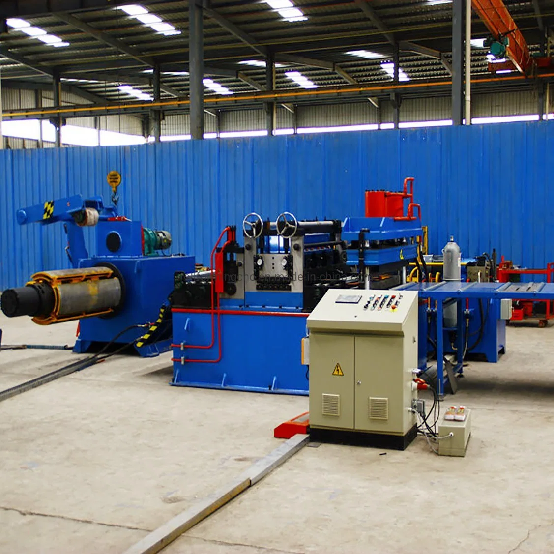 Metal Sheet Cutting Machine Steel Coil Processing Line Cut to Length Line