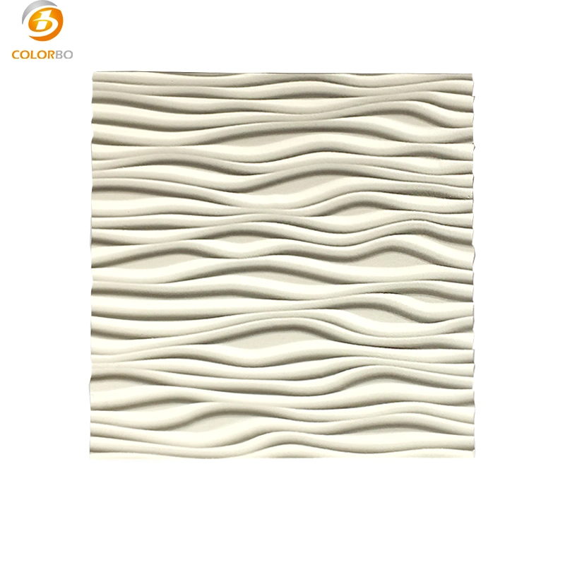 MDF Commercial Office Indoor Decoration Material Wall Covering Board Grade a Fire Resistance Eco-Friendly Painting Surface Sound Absorption Acoustic Wall Panel