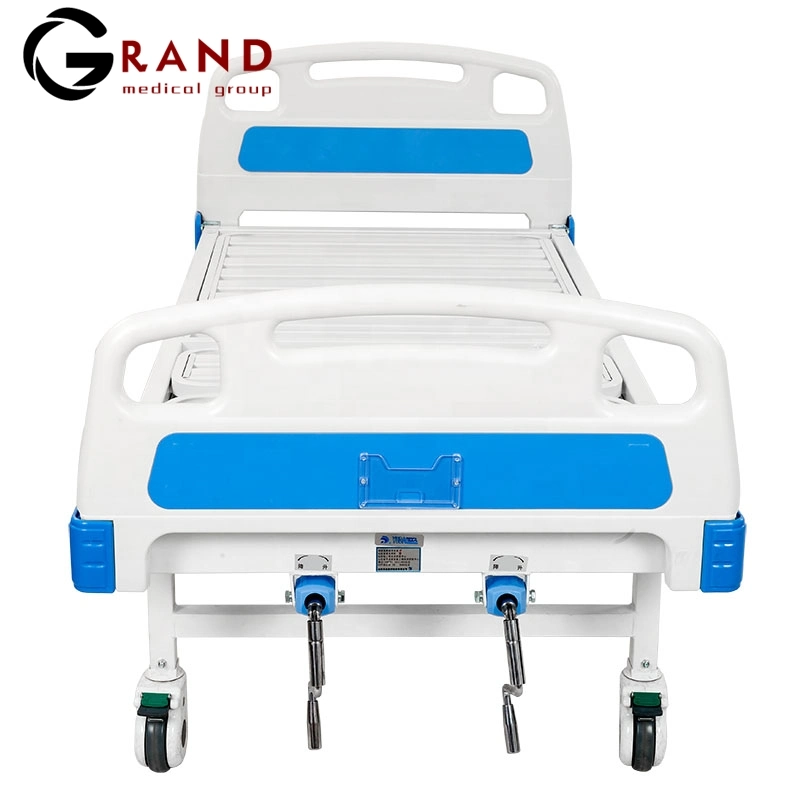 Best Choice and Best Discounts Manual Surgical Double Crank Hospital Bed Hospital Furniture for ICU Patient