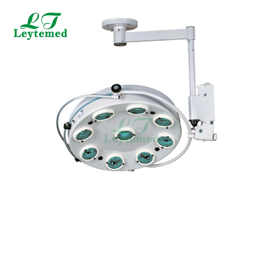 Ltsl02 Ceiling Mounted 9 Hloes Halogen Shadowless Surgical Lamp in Operating Room