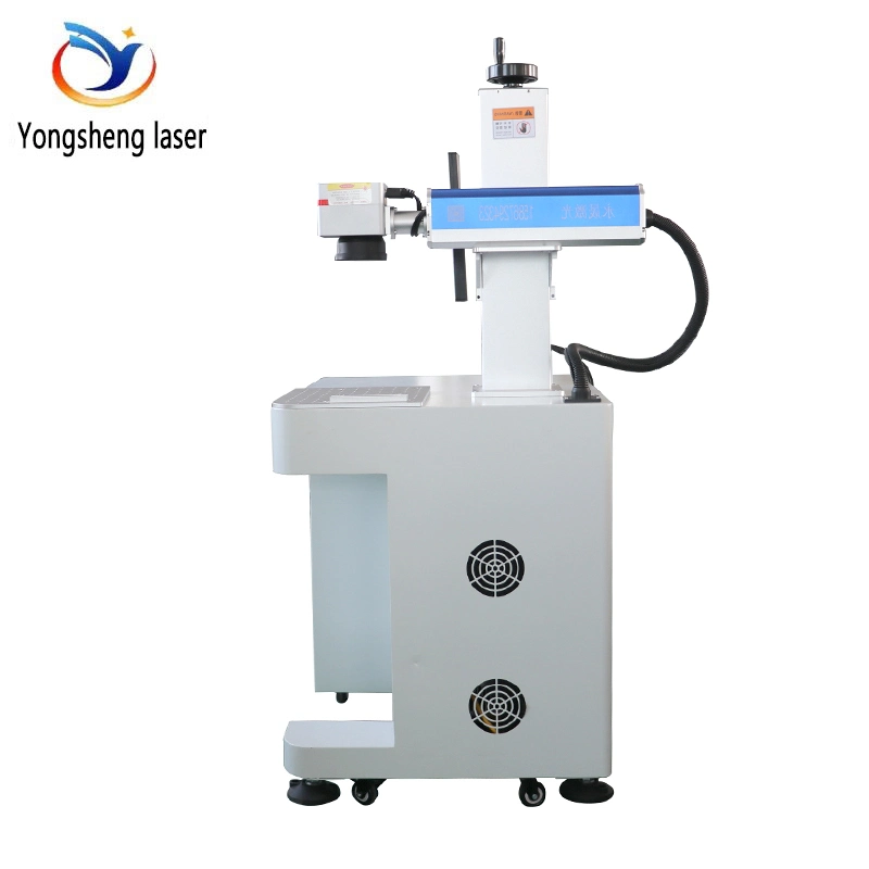 Color Printed Fiber Laser Marking Machine for Metal/Tag/Key Chains/Pen