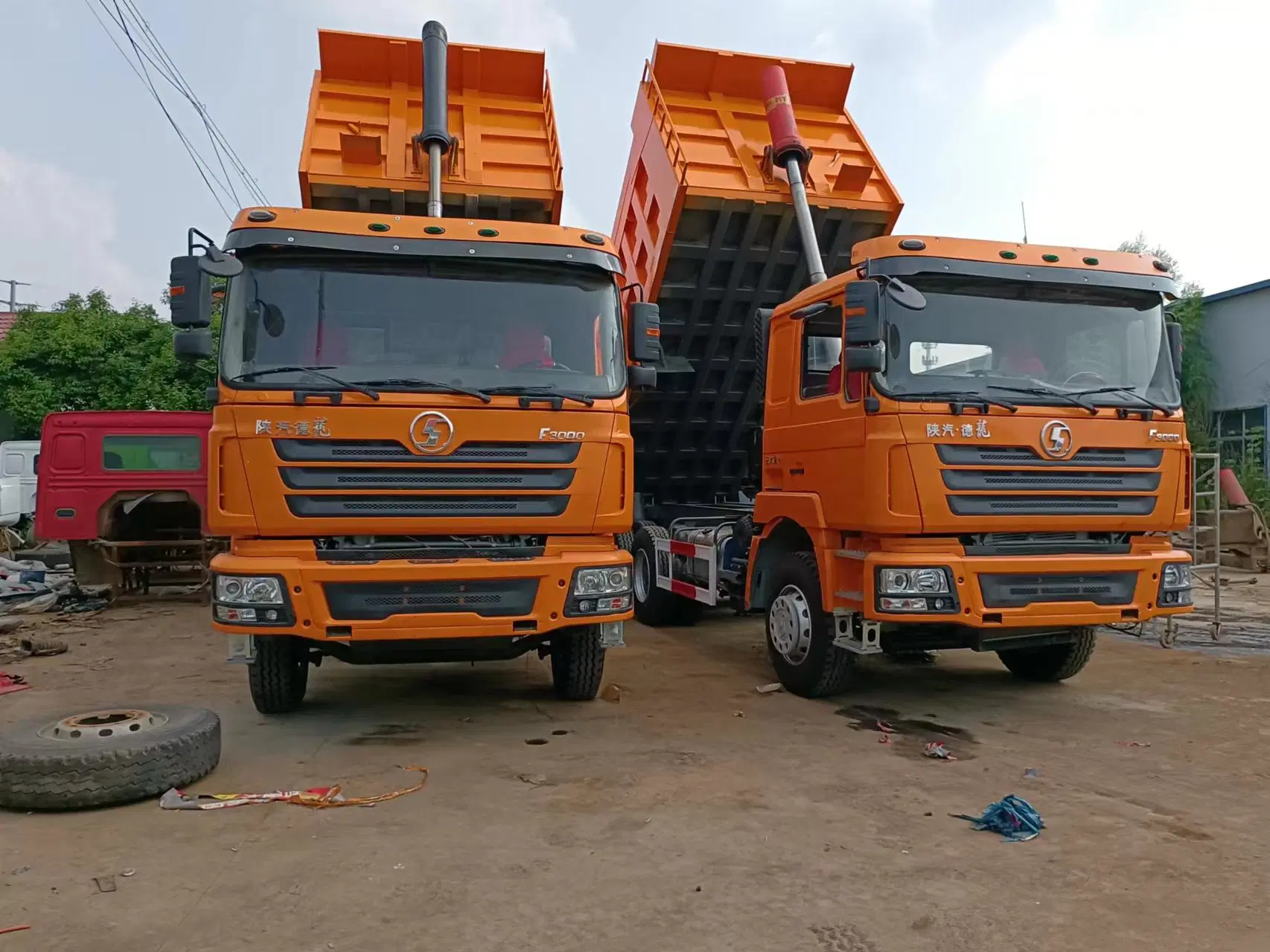 Camion de transport de sable Camion Shacman F2000 de haute qualité à vendre En Afrique