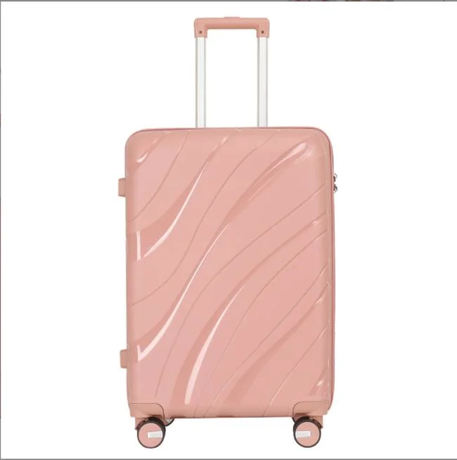 Custom PP Suitcase Carry on Travel Trolley Zipper Luggage