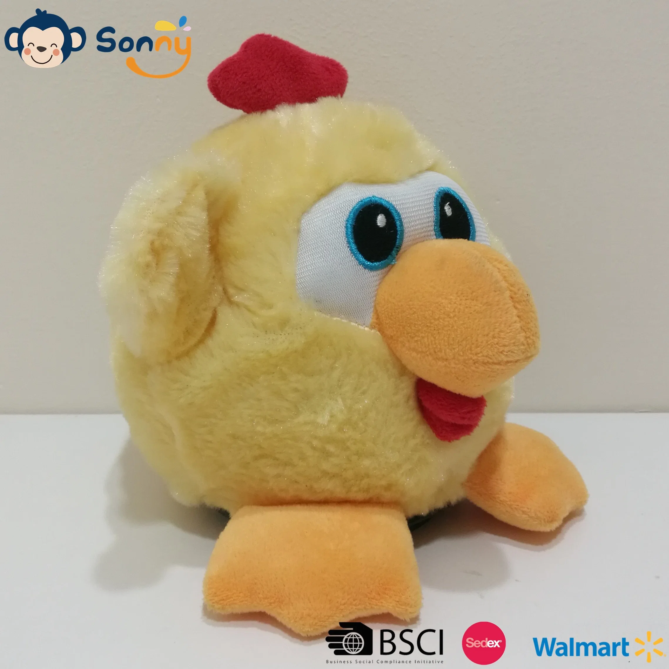 Wholesale/Supplier Original Factory Musical Spinning Easter Plush Chicken Kids Gift