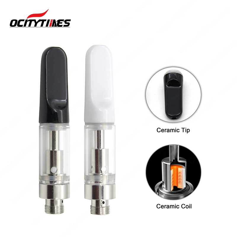 OcityTimes Metal VAPE cartucho de vidrio de aceite 510 tanque de vidrio de aceite Sin fugas