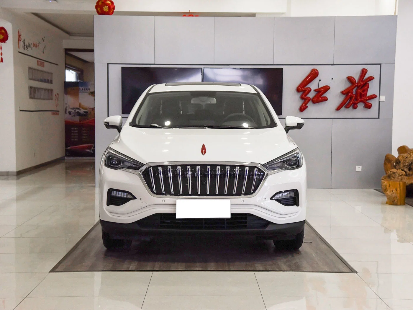 China New Electric Car Hongqi E-HS3 2019 Qiyue Compact SUV Electric Car