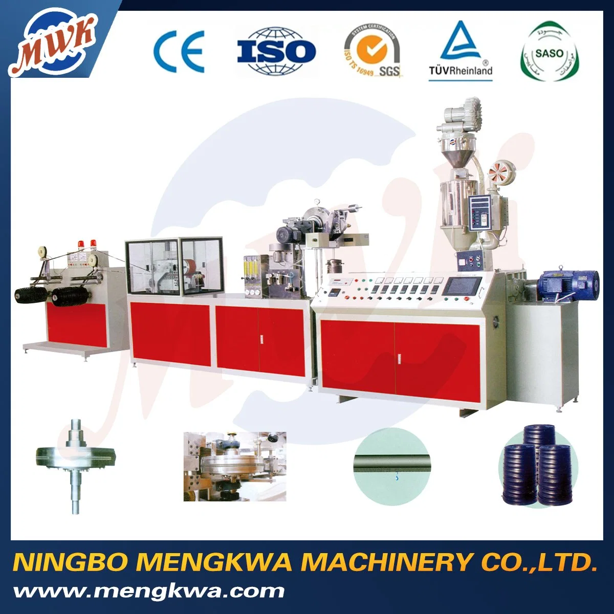 Automatic Dripper Irrigation Tube Production Line / Internal Inlay Drip Irrigation Pipe Making Machine