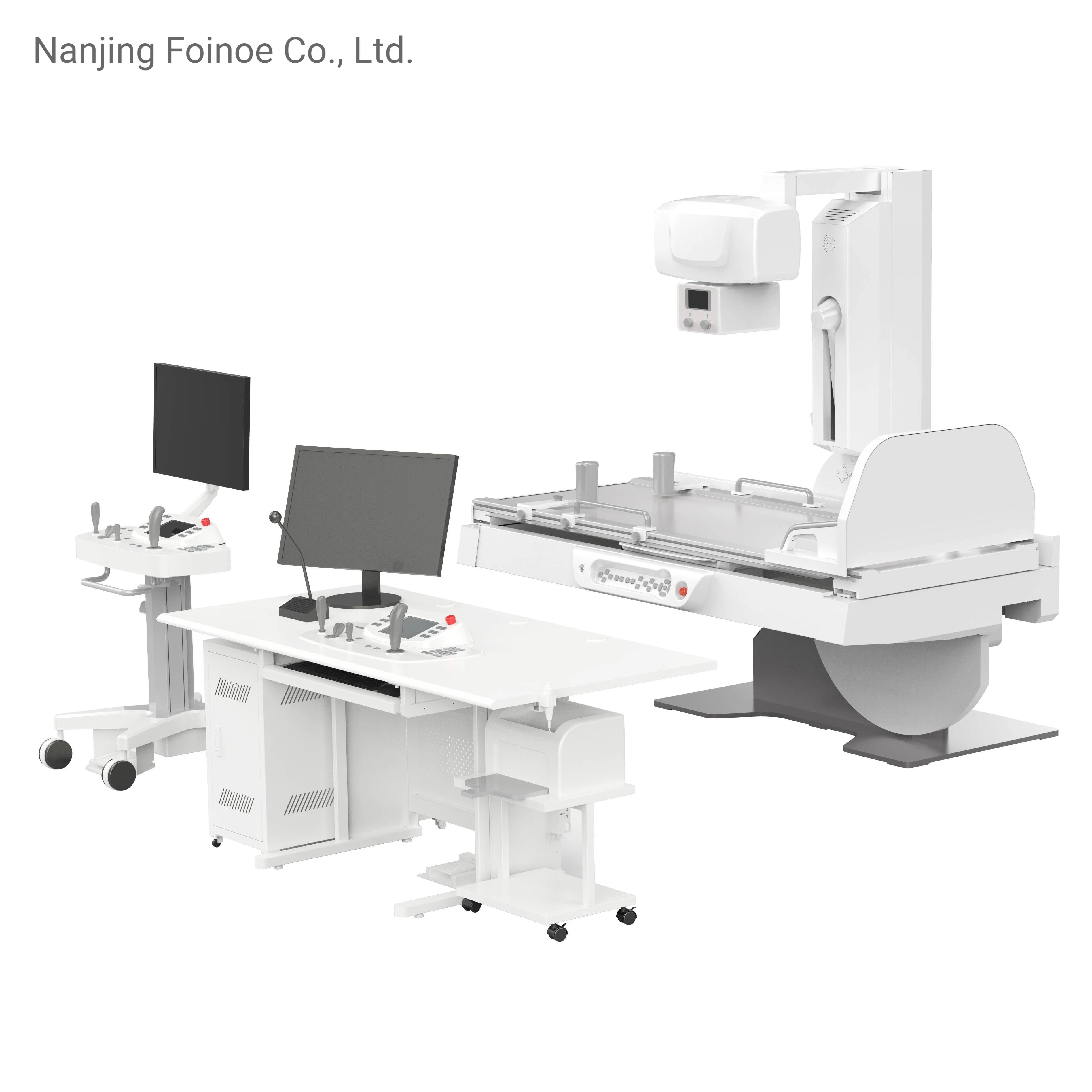 Fn-650mA-2 Portable Digital X Ray Equipment Radiology Design of Multifunctional Diagnosis with Rotating Pedal Ultra-Low Table