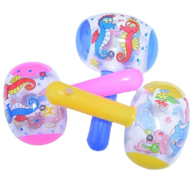 Children&prime; S Toy Small Balloon Hammer with Bell