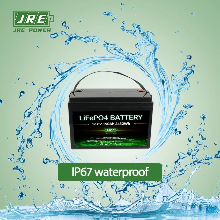 Large Capacity 12V 190ah LiFePO4 Battery/Rechargeable Lithium Battery