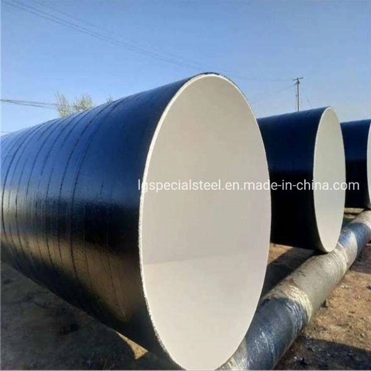 ASTM A53 A252 A106 Pipe Anti Corrosion Coating High Solid Epoxy Wear-Resisting Coating Epoxy Coal Tar Pitch Anticorrosive Carbon Steel Pipe